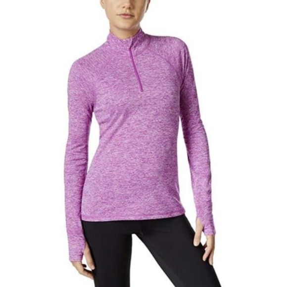 Rapid Dry Flex Stretch 1/4 Zip Pullover purple - Picture 2 of 2